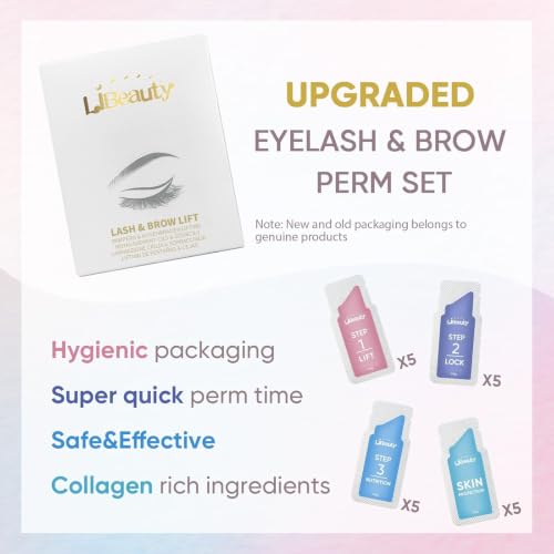Libeauty Brow Lamination & Lash Lift Kit – Lasts 8 Weeks