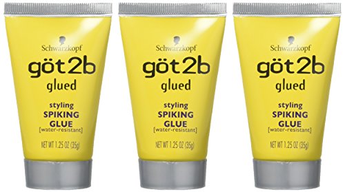 Got2b Glued Spiking Hair Glue 1.25 oz (Pack of 3)