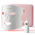 MICEYLIVE Red Light Therapy Face Mask with LED & NIR – 432 LEDs for Clearer Skin