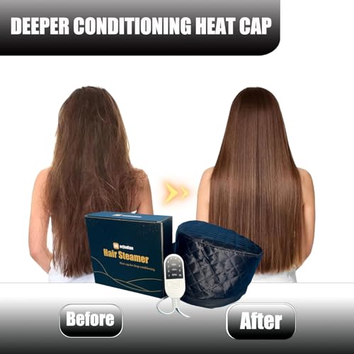 Heat Cap for Deep Conditioning - 10-Level Thermal Hair Steamer