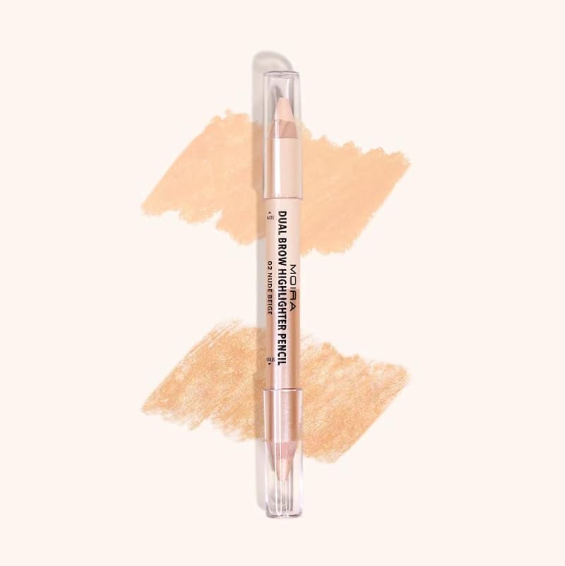 Moira Dual Brow Highlighter Pencil - Matte & Shimmer
