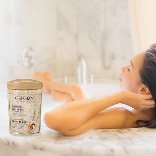 Calgon Ageless Renewing Pearls Bath Soak 16 oz