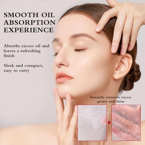 Oil Blotting Sheets for Face – Roll-On Design, 5M+5M Refill