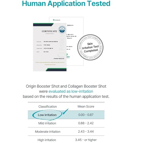 Collagen Booster Shot 100 Ampoule, 0.41oz (0.07ozx 6) Spicule Serum with Collagen, Bakuchiol, 5GF Peptides & Hyaluronic Acid, Elasticity, Smooth Texture & Wrinkle Care
