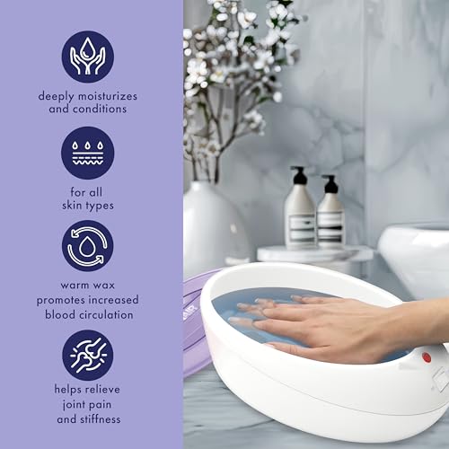 Conair True Glow Paraffin Bath Spa Treatment for Hands and Feet - 1 lb Wax