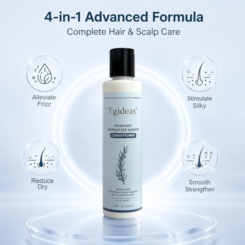 Tgideas Hair Growth Shampoo & Conditioner Set - Volumizing Duo for All Hair Types
