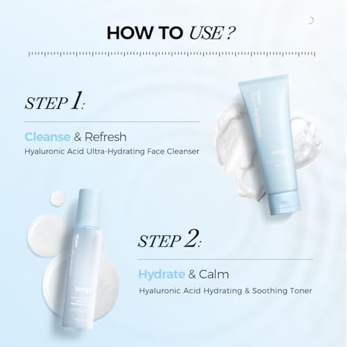 WNP Hyaluronic Acid Multi-Dimensional Hydration Set-all in one skin care set,skincare bundle