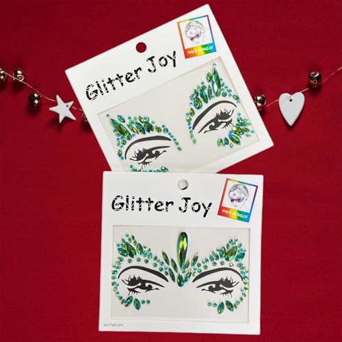 Festival Face Gems Sticker - 5-Pack Rhinestone Body Jewels