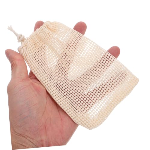 Sisal Exfoliating Soap Pouch 5-Pack with Drawstring