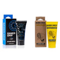 Gamer Grip Sweat Blocker + Racquetball & Paddle Grip Cream Bundle for Hands, Feet & Sports