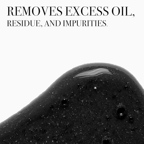 MONCHO MORENO Bathman Detox Hair - Active Carbon Shampoo : Oily roots and dry ends, Cleanses and purifies oily hair 500ml