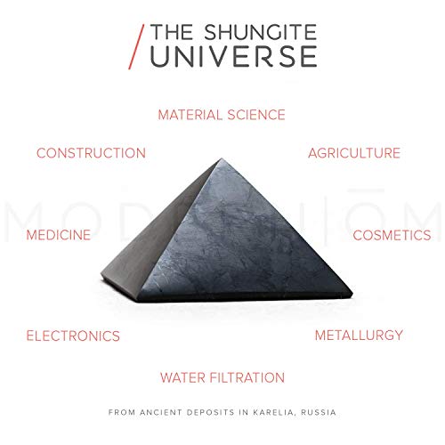 Modern ?M Shungite Detox Bar Soap with Palo Santo | Vegan, Non-GMO Soap for All Skin Types Face and Body | Made In U.S.A (3 Pack)