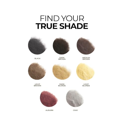 Hairatin Black Hair Fibers - Keratin & Cotton Blend for Thinning Hair
