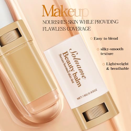 Serum Foundation Stick - Multi-Use Beauty Balm Skin Tint