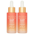 Pacifica Vitamin C Face Serum - Glow Baby Booster Facial Serum 2-PACk - Glycolic Acid - Dark Spot Corrector Anti Aging Brightening - Dermatologist Tested, Fragrance Free Clean Skin Care