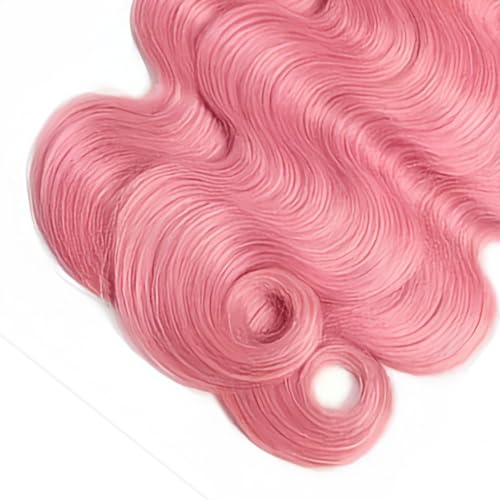 Pink Bundles Human Hair Body Wave 28 30 32 Inch FuivJuix Unprocessed