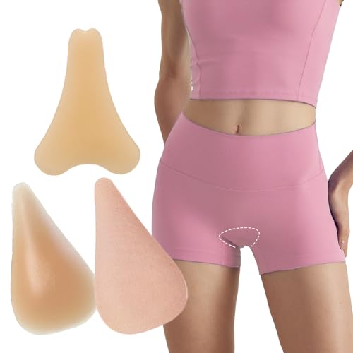 Majurphy Camel Toe Concealer 3-Pack | Reusable Silicone Pads for Swimwear
