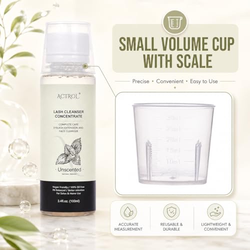 ACTROL Lash Shampoo Concentrate - 100ml Advanced Formula