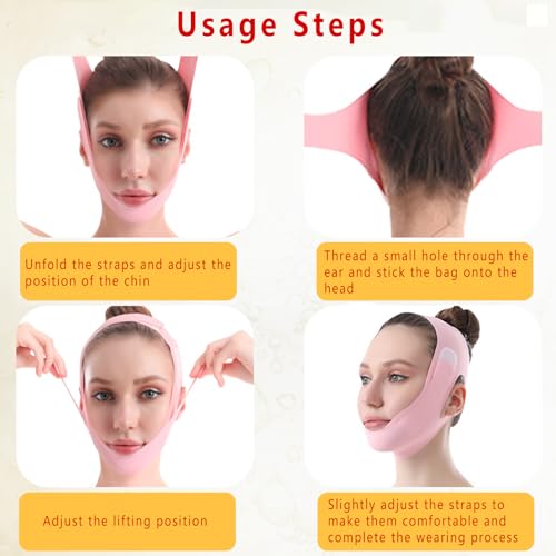 V-Line Lifting Mask - Double Chin Reducer Strap