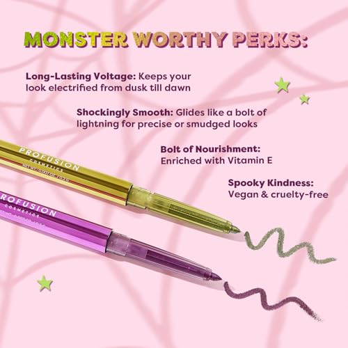 Profusion Monster Bash Chrome Gel Liner Set, 2-Piece Metallic