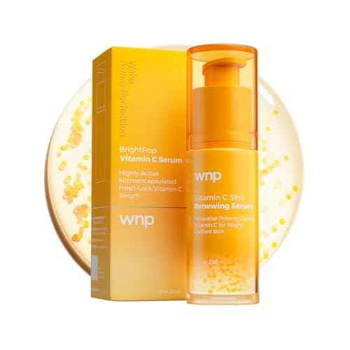 WNP Vitamin C Serum for Face - Dermatologist Tested Anti-Aging & Brightening with Hyaluronic Acid & Vitamin E, Treatment for Dark, Age, Sun Spot, Melasma, Hyperpigmentation, Fine Lines & Wrinkles