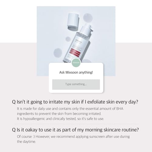 mixsoon H.C.T. Essence 1.69 fl oz (50ml) | Face Moisturizer, Sooth irritated skin | Heartleaf, Centella Asiatica, Teatree