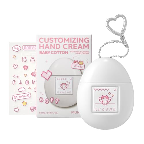 Perfume Hand Cream Keyring 1.69oz – 5 Scents, Fast-Absorbing