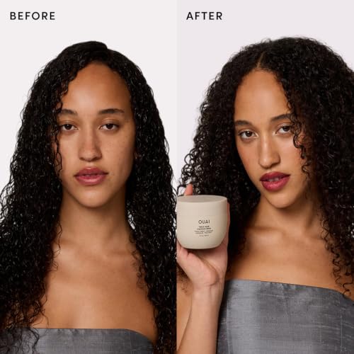 OUAI Thick Hair Mask - Deep Conditioning with Keratin & Oil