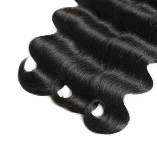 Body Wave Bundle Human Hair Body Wave Bundle 22 24 26 inch 3 Bundles Human Hair Extensions 1B Color for Women