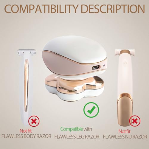 2 PCS Charging Cable for Flawless Legs Shaver, 5V Charger Cord for Finishing Touch Flawless Legs Razor Women Trimmer Power Cord Replacement, 5FT- Only for Finishing Touch Flawless Leg