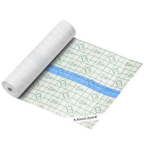 Tattoo Aftercare Bandage - 10 inches x 2.2 Yard - Clear Adhesive Roll - Easy to Apply and Remove, Second Skin, Waterproof and Latex Free Tattoo Cover up Patch