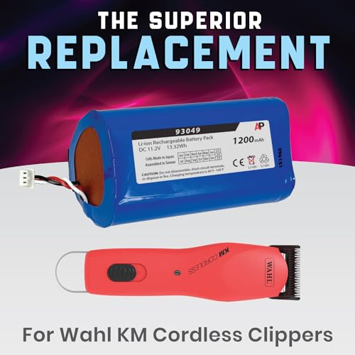 Artisan Power Replacement Battery for Wahl KM Cordless Clippers - Replaces 93049-101