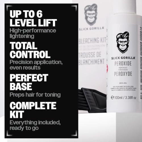 Slick Gorilla Hair Bleach Kit 30 Volume - At-Home Lightening