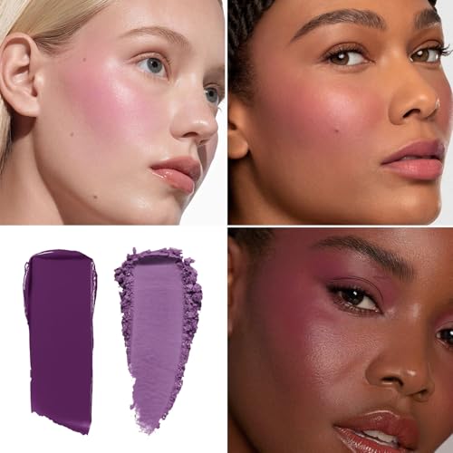 Purple Blush Duo - Cream & Powder, Violet Lavender