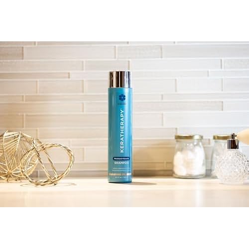 Keratherapy Keratin Infused Moisture Shampoo, 10.1 fl. oz., 300 ml - Anti Frizz Moisture Shampoo for Oily Scalp and Dry Ends - Kerabond Technology, Aloe Vera, & Willow Bark