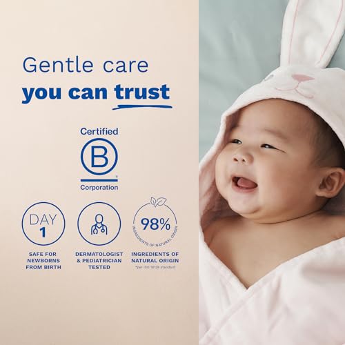 Mustela No-Rinse Micellar Baby Cleansing Water 10.1 Fl Oz - Natural Ingredients, Travel Pack