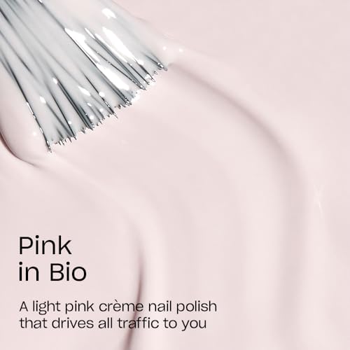 OPI Pink in Bio Opaque Soft Pink Nail Polish - Long Lasting, Chip Resistant