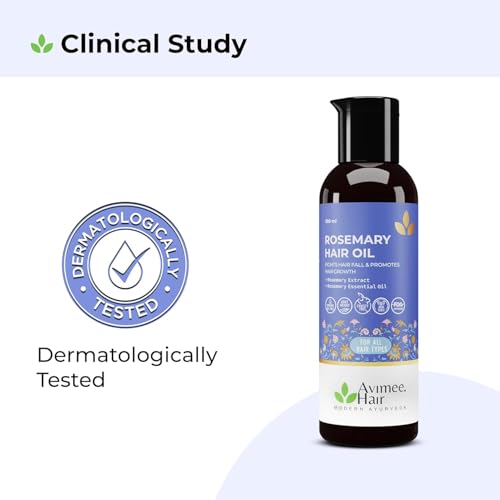 Avimee Rosemary Hair Oil for Hair Growth & Fall Control 100mL