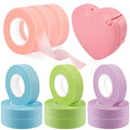 Eyelash Extension Tape Kit - 12 Rolls with Heart Cutter