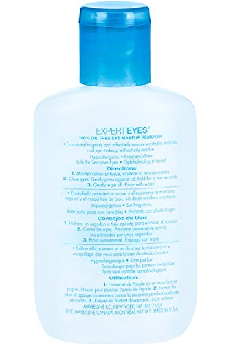 Maybelline Expert Eyes Oil-Free Eye Makeup Remover, 2.3 oz