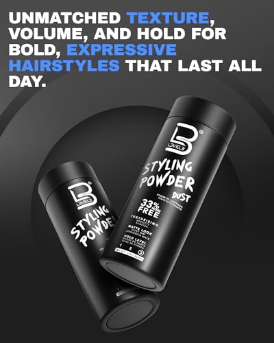L3 Hair Styling Powder - Matte Volumizing Texture for Men