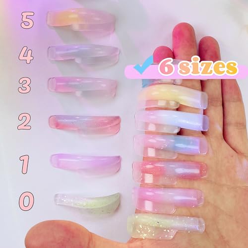 Lash Lift Shields 6 Size Set C Curl Silicone Pads