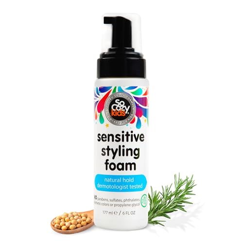 SoCozy Kids Sensitive Styling Foam - Natural Hold, 6 fl oz