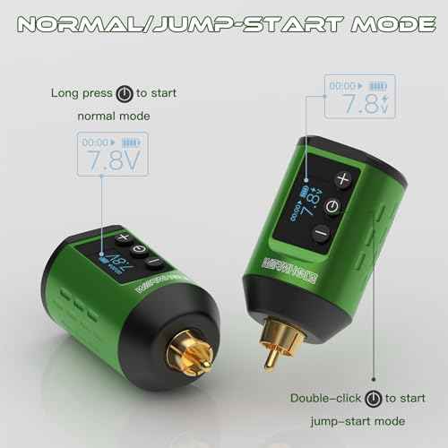 Wormhole Tattoo WTK258 Wireless Tattoo Gun Kit Professional Machine Kit Tattoo Pen Kit with 1500mAh Tattoo Battery Pack Tattoo Ink Tattoo Needles