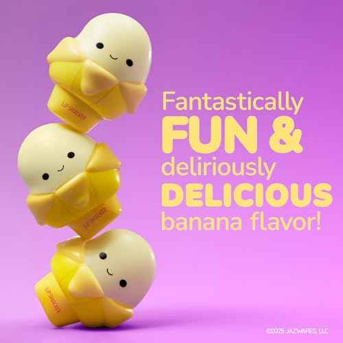 Lip Smacker Squishmallows Moisturizing Lip Balm, Fun Soft Squishy Collectible Top, Hydrates & Smooths ? Junie