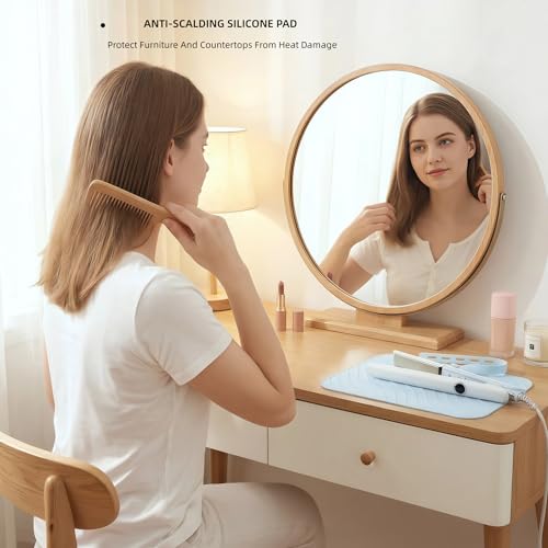 Heat Resistant Silicone Mat Pouch for Curling Iron & Styling Tools