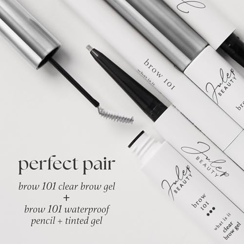 Julep Brow 101 Clear Sculpting Gel - Invisible, Flexible Hold for All Brow Types