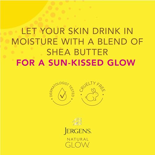 Jergens Natural Glow In-Shower Self Tanner Lotion, 7.5 oz