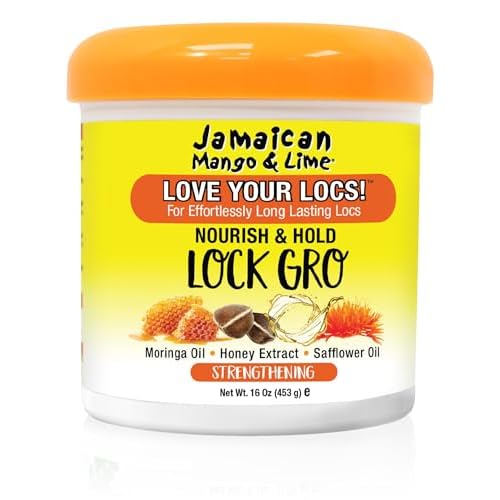 Jamaican Mango & Lime Love Your Locs Lock Gro ? Hydrating Scalp Spray for Locs, Braids & Twists ? Promotes Growth, Prevents Dryness & Itchiness ? Nourishing Shea Butter & Herbal Formula 16 oz