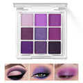 9 Color Eyeshadow Palette - Waterproof Shimmer & Matte
